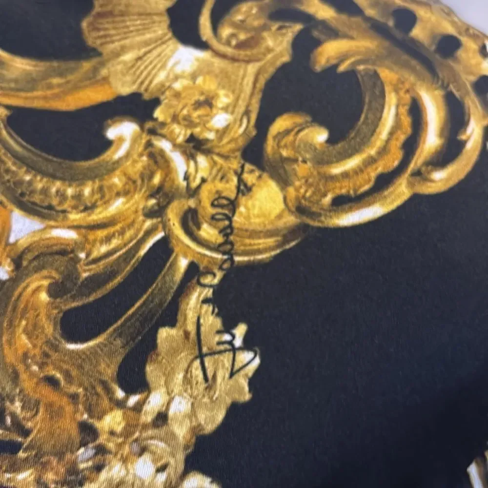 Just Cavalli silk baroque dress. M - Picture 5 of 15